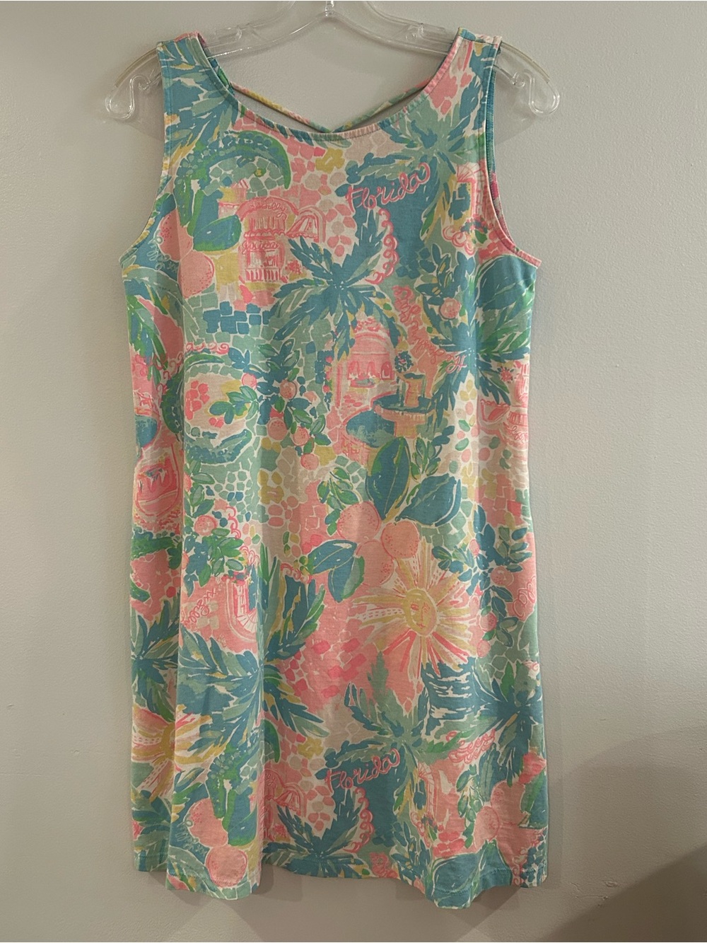 Lilly Pulitzer "Lilly Loves Florida" Kristen dress coastal chic or Loungewear